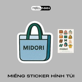 [S2] STICKER TÚI VÍ NHỎ XINH XẮN | MIDORI FOR MAN