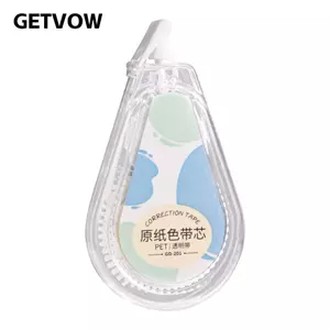 Băng thay đổi GETVOW, Thiết kế vô hình Băng chỉnh màu giấy đế màu be, Học sinh di động Băng phủ im lặng đặc biệt dành cho học sinh