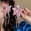 MJnmc Hồng Pha Lê Hoa Nelace Vintage Handmade Đính Hạt Choker Thiết Kế Độc Đáo Dành Cho Nữ Retro Trang Phục Phù Hợp Với Prom Phụ Kiện Mới
