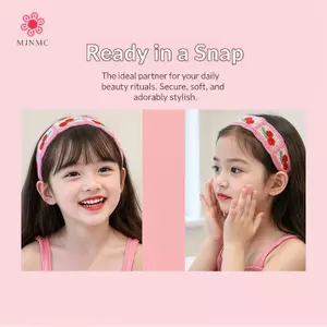 MJnmc In Hoa Đan Cho Nữ Cô Gái Ngọt Ngào Tất Cả Các Mùa Phụ Kiện Tóc Mới