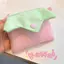 Ví đựng tiền xu AWNGD, Túi đựng mỹ phẩm Mini thiết kế dây kéo chấm bi, Hộp đựng thẻ di động INS Dâu tây Lưu trữ phụ kiện nhỏ