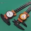 GCDHome 0-150MM 0-6 "Đánh Dấu Vernier Caliper Có Đồng Hồ Nhựa Vernier Caliper Có Hộp Bảo Quản Dụng Cụ Có Độ Chính Xác Cao HOT