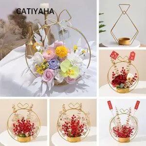CATIYAHA Năm Mặt Dây Cây Cảnh, Bọt + Nhựa May Mắn Lễ Hội Mùa Xuân Trung Quốc Cây Cảnh, 2024 Hoa Treo Đỏ Nhân Tạo Quả Đỏ Cây Cảnh Năm Tiếp Liệu