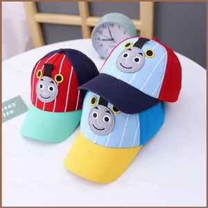 SQ11 Thomas and Friends Mũ Bóng Chày Cho Trẻ Em Bé Trai Sunhat Đạt Đỉnh Mũ Ngoài Trời Tất Cả Trận Đấu Thời Trang Unisex Phong Cách Hàn Quốc Thoáng Mát
