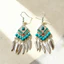 Bohemian Tua Rua Dài Phong Cách Dân Tộc Hàng Ngày Phù Hợp Với Retro Ánh Sáng Sang Trọng Cao Cấp Phong Cách Ngày Lễ Bông Tai Bông Tai