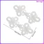 10 Cái Đóng Ếch Cho Quần Áo (1) Phong Cách Sườn Xám 10.30X4.50X1.1CM Trắng kevga
