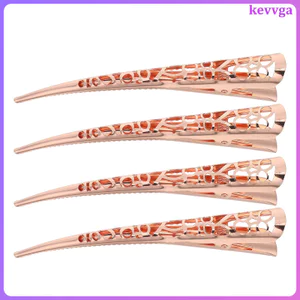 4 Tóc Barrettes: Barrettes Kim Loại Cho Nữ Và Bé Gái - Kẹp Tóc Rỗng Phong Cách Thanh Lịch Mũ Đội Đầu Cho Những Dịp Trang Trọng Tiệc Cưới Ngày Lễ kevga