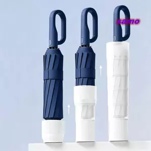 Ô gấp SAMO, Sườn chắc chắn có nắp chống nước Ô tự động, Tay cầm tiện dụng bền bỉ Ô ô tô chống gió