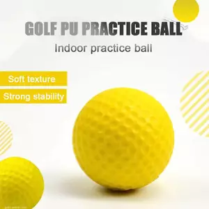 MAKY 42Mm Hỗn Hợp Màu Pu Bọt Biển Chắc Chắn Bóng Mềm Trong Nhà Golf Thực Hành Bóng Đồ Chơi Bóng VN