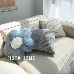 Gối tựa sofa hình hoa dễ thương có ruột trang trí phòng khách phòng ngủ văn phòng mềm mại phong cách Bắc Âu quà tặng
