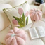 Gối tựa sofa hoa tulip bí ngô dễ thương có ruột trang trí phòng khách phòng ngủ văn phòng phong cách Bắc Âu mềm mại