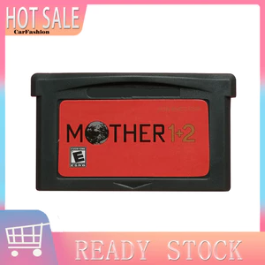 < CarFashion > Thẻ hộp mực trò chơi 1 + 2 của EU / US Earthbound Mother cho GameBoy Advance