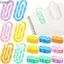Kẹp Giấy Jumbo TUYỆT VỜI, Kẹp Giấy Acrylic DIY, Trang Trí Chống Trơn Trượt Chắc Chắn Đánh Dấu Trang Vật Dụng Lớp Học