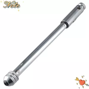 NOTE1 T-Handle, Thép Metric Ratchet Tap Cờ lê, Dụng cụ khai thác tay M5-M12 Thread Taps Machinist Repair