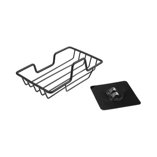 【COLORFUL】Easy Install Wall Mounted Stainless Steel Soap Dish for Bathroom and Kitchen Use