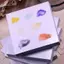 Trong Kho 50Pcs Dùng Một Lần Không Thấm Nước Nail Toning Palettes Tearable Màu Sắc Trộn Khay Cod