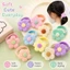 Dây Buộc Tóc Hình Hoa Cho Đuôi Ngựa Và Bím Tóc Dễ Thương Kawaii Thiết Kế Cho Nữ Bé Gái Trẻ Em Hàng Ngày
