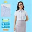 Áo sơ mi nữ YODY tay ngắn chuẩn công sở thấm hút tốt khô nhanh WOSS26S001