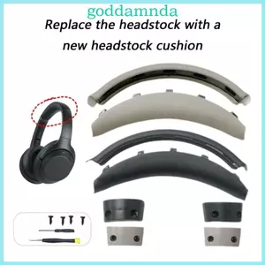 GODD Soft Protein Leather Headband Thay Thế Cho Tai Nghe WH1000XM4 Headbeam Pad Giảm Áp Lực Trên Đầu Thời Gian Dài