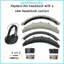 GODD Soft Protein Leather Headband Thay Thế Cho Tai Nghe WH1000XM4 Headbeam Pad Giảm Áp Lực Trên Đầu Thời Gian Dài