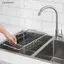 Ziyulinyuk Giỏ thoát nước bồn rửa có thể thu vào 1 Thiết kế bằng thép không gỉ chống trượt để rửa nhà bếp hiệu quả Rau quả VN