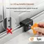 GE Cửa Sổ Trượt Tra Lo Không Khoan Cường Độ Cao ABS Có Thể Điều Chỉnh Giới Hạn Lo Cho Cửa Sổ Lâu Dài An Ninh VN
