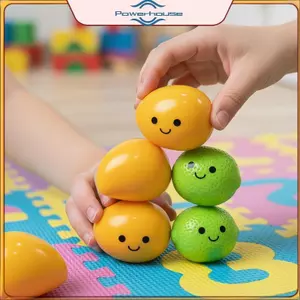 POWER 1 Chiếc Màu Sắc-Changing Lemon Fidget Ball Handmade Mango Căng Thẳng Bóng Bóp Đồ Chơi ASMR Cảm Giác Giảm Căng Thẳng Đồ Chơi.