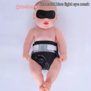 Miếng dán mắt bịt mắt cho bé sơ sinh Tránh ánh sáng thoáng khí Bảo vệ ánh sáng xanh Kính quang trị liệu lưới Tấm lót mắt miễn phí bức xạ