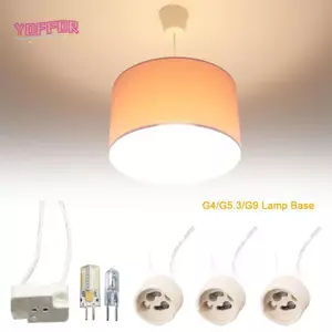Đế bóng đèn YOFFOR, Giá đỡ đèn cắm ổ cắm G4 / G5.3 / G9 G4