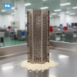 Sàng phay gạo lục giác 5 chân Loại 40 Bộ phận thép không gỉ cấp thực phẩm cho thiết bị phay gạo gia đình VN