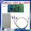 DC 8-25V PT100 Bộ chuyển đổi nhiệt độ sang nhiệt độ RS485 Modbus RTU RTD Bộ mô-đun cảm biến PTA9B01