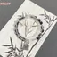 HFSHY Ink Painting sel Mặt dây chuyền Vòng tay tráng men Heaven Official 's Phước lành Mặt dây chuyền Đính cườm Lắc tay Cặp đôi Quà tặng Luy Vòng tay Trang sức VN