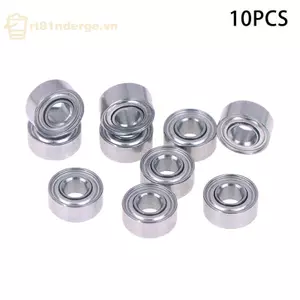 GE 10 chiếc 683ZZ 3 * 7 * 3 Mm Vòng bi thu nhỏ Thép Chrome 683 ZZ 2Z 683Z Lỗ khoan bên trong 3mm Vòng bi Mini rãnh sâu nhỏ VN