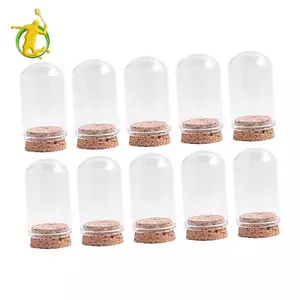 10 Chiếc Mái Vòm Kính Tấm Che Chuông Lọ Trưng Bày Hộp Đựng Bình Trang Trí Để Sắp Xếp Hoa