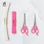 Bộ Tóc 4 Chiếc Thép Không Gỉ Nổ Cắt Tỉa Kéo Cho Gia Đình DIY Tạo Kiểu Tóc Mới