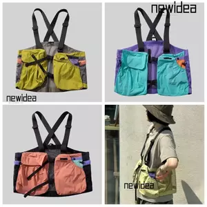 NEWIDEA Lưới Áo Vest, Vải Thoáng Khí Chất Liệu Lưới Nhiều Túi Áo Vest, Bền Nhiều Túi Nhẹ Xây Dựng Không Tay Thiết Kế Áo Vest Thể Thao Ngoài Trời
