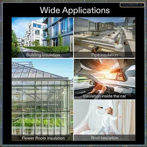 1 Cuộn Phim Bong Bóng Cách Nhiệt Bọc Phản Quang Bạc Để Yêu Cầu Rào Chắn Hơi