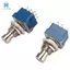 2 Chiếc Đàn Guitar Hiệu Ứng Công Tắc 9-Pin 3Pdt Guitar Hiệu Ứng Bàn Đạp Hộp Stomp Chân Kim Loại Công Tắc True Bypass Xanh Dương