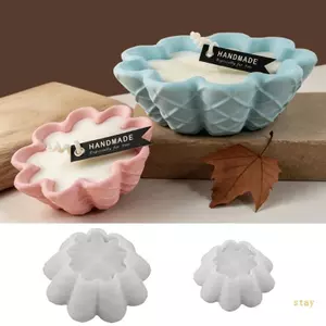Ở lại Khuôn Silicon Linh Hoạt Lớn Để Làm Bánh Waffle Bát Nhựa Khay Trang Sức