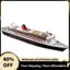 Bộ mô hình giấy lót RMS Queen 2 tỷ lệ 1: 400, Máy hấp chi tiết Tàu khai thác giấy chưa lắp ráp