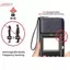 HFSHY Du Lịch Dây Kéo Ví RFID Áo Unisex Da PU Hộ Chiếu VN