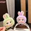 HFSHY Dainty Đầu Thỏ Sang Trọng Bapa Mặt Dây Chuyền Mềm Mại Đáng Yêu Trang Trí Món Quà Hoàn Hảo Cho Người Hâm Mộ Thỏ Trẻ VN