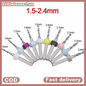 Littleloves1 Đa Đặc Điểm Kỹ Thuật Mũi Khoan PCB Micro Mũi Khoan Mini CNC Bộ Mũi Khoan In Bảng Mạch Mũi Khoan Cho PCB Cho Ban VN