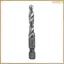 10 chiếc M6X1.0mm Thép tốc độ cao 4341 Máy khoan vòi tổng hợp mạ titan và máy tích hợp Tap Open
