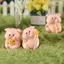 XUAN Mini Chú Heo Dễ Thương Hình Động Vật Mô Hình Rêu Micro Phong Cảnh Trang Trí Nhà Thu Nhỏ Cổ Tích Vườn Trang Trí Phụ Kiện VN