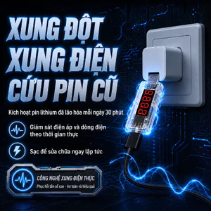【Kéo Dài Tuổi Thọ Pin】Thiết Bị Sửa Pin Điện Thoại / Sửa Pin Nhanh Hết / Phục Hồi Yếu / Phù Hợp Mọi Dòng Máy