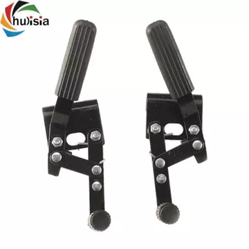 2x Phanh xe lăn, Phanh tay xe lăn, Phanh tay xe lăn, Lắp đặt dễ dàng
