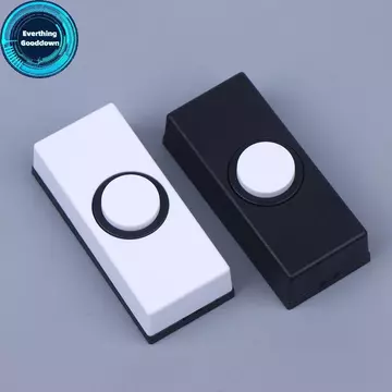 EVERTHING Chuông Cửa Dây Nút Nhấn Công Tắc Chuông Cửa Treo Tường Đèn Chuông Cửa Nút Cho Hầu Hết Chuông Cửa Chuông Chuông ph