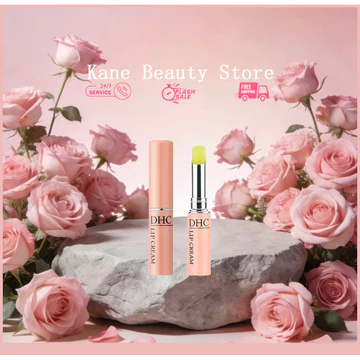 Son dưỡng môi DHC Lip Cream Nhật Bản, dưỡng ẩm làm mềm môi khô nứt, không màu không mùi