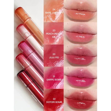thanh lý son romand son romand gloss Thần chiến tranh Hàn Quốc?Hàn Quốc ROMAND Juice Lip Glaze 2.0 Mirror Water Gloss Lip Gloss Không dễ dính Cup Fade Lipstick